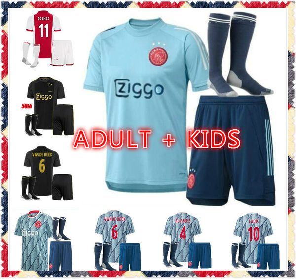 20 21 ajax away soccer jersey promes alvarez ajax 2020 2021 van de beek tadic ziyech football shirt men kids sets uniform, Black;yellow
20 21 ajax away soccer jersey promes alvarez ajax 2020 2021 van de beek tadic ziyech football shirt men kids sets uniform, Black;yellow