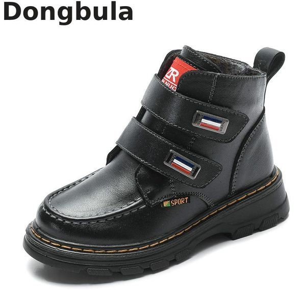 2019 children autumn winter genuine leather school boy shoes fashion plush warm waterproof snow kids martin boots, Black
2019 children autumn winter genuine leather school boy shoes fashion plush warm waterproof snow kids martin boots, Black