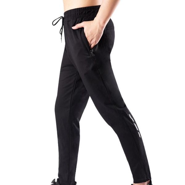 running pants jogging men breathable sport sweatpants zip pocket training gym workout athletic soccer trousers, Black;blue
running pants jogging men breathable sport sweatpants zip pocket training gym workout athletic soccer trousers, Black;blue