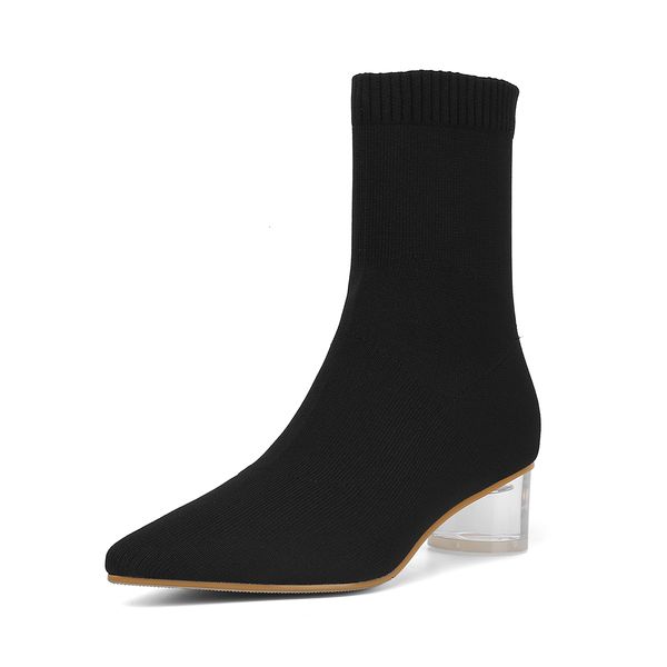 women's 2021 22-25cm in length flying woven elastic pointed finger of foot crystal jump boots spring and autumn 1 t1sz, Black
women's 2021 22-25cm in length flying woven elastic pointed finger of foot crystal jump boots spring and autumn 1 t1sz, Black