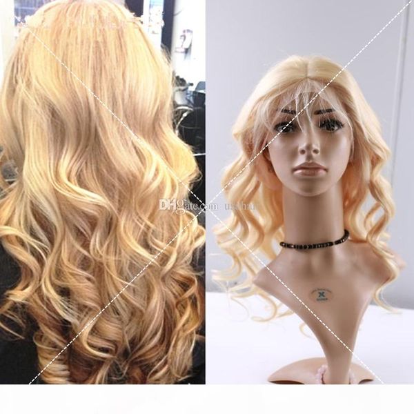 full lace human hair wigs blonde 613 brazilian virgin hair body wave gluless lace front human hair wigs for black white women, Black;brown
full lace human hair wigs blonde 613 brazilian virgin hair body wave gluless lace front human hair wigs for black white women, Black;brown