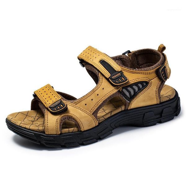 2020 summer genuine leahter shoes men sandals thick sole beach sandals non-slip mens summer holiday shoes a23241, Black
2020 summer genuine leahter shoes men sandals thick sole beach sandals non-slip mens summer holiday shoes a23241, Black