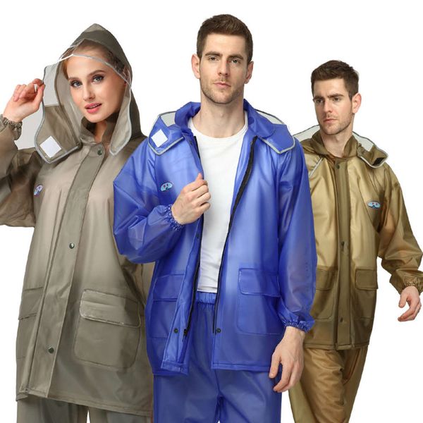 haixiang thickened split rain pants suit men and women fashion motorcycle battery waterproof riding raincoat, Black
haixiang thickened split rain pants suit men and women fashion motorcycle battery waterproof riding raincoat, Black