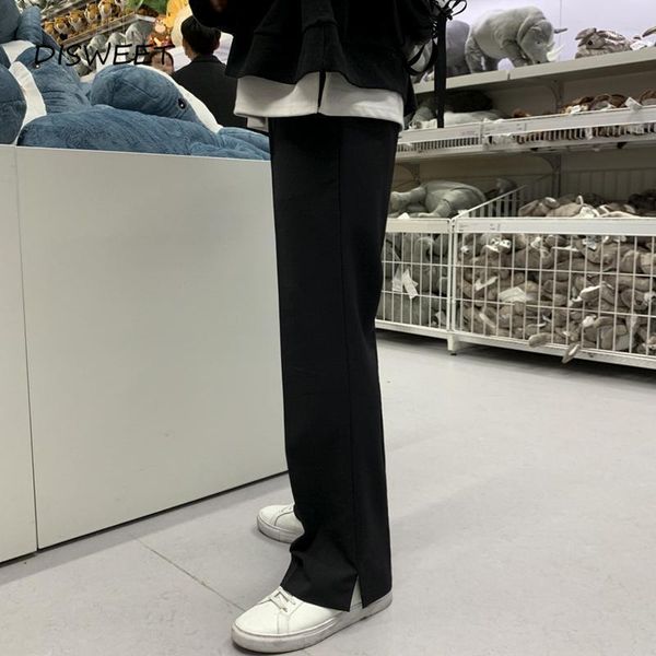 high waist solid suit pants men korean loose straight suit pants men's simplicity slim boy 20201, White;black
high waist solid suit pants men korean loose straight suit pants men's simplicity slim boy 20201, White;black