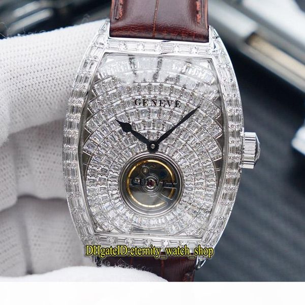 twf v2 version men's collection v 45 t d automatic mechanical gypsophila diamond dial mens watch rose gold t-diamonds case iced out wat, Slivery;brown
twf v2 version men's collection v 45 t d automatic mechanical gypsophila diamond dial mens watch rose gold t-diamonds case iced out wat, Slivery;brown