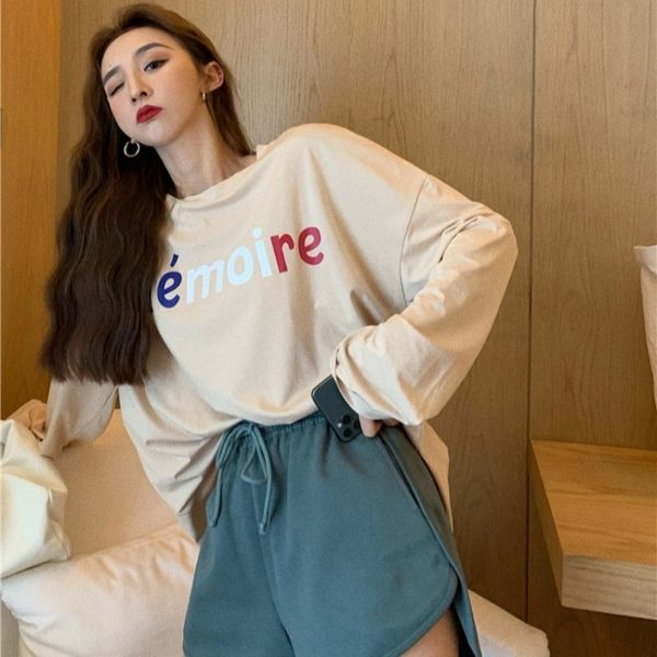 uydiv rui yifan letter autumn new loose t-shirt t-shirt early shorts pantsprinted long-sleeved pants casual shorts pants two-piece se, Gray
uydiv rui yifan letter autumn new loose t-shirt t-shirt early shorts pantsprinted long-sleeved pants casual shorts pants two-piece se, Gray