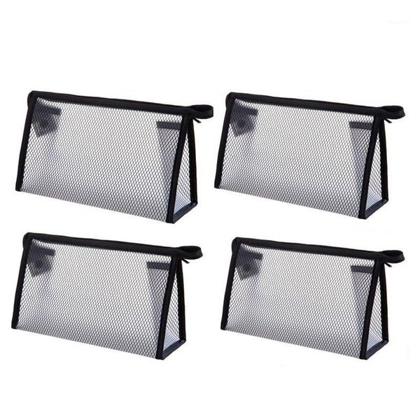 cosmetic bags & cases 4 piece cosmetics see through make up bag/organizer, zipper translucent makeup bag,waterproof travel toiletry bag/wash
cosmetic bags & cases 4 piece cosmetics see through make up bag/organizer, zipper translucent makeup bag,waterproof travel toiletry bag/wash