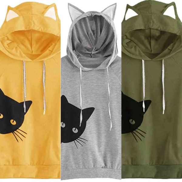 2umfe с капюшоном cat глава печататься сыпучие новые длинным рукавом женщин new cat глава печататься рыхлые с капюшоном длинный рукав женщин, Black
2umfe с капюшоном cat глава печататься сыпучие новые длинным рукавом женщин new cat глава печататься рыхлые с капюшоном длинный рукав женщин, Black