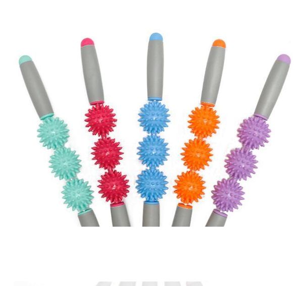 deep muscle massager ball stick massage stick yoga spiky wand trigger point roller massage 5 balls anti cellulite massager
deep muscle massager ball stick massage stick yoga spiky wand trigger point roller massage 5 balls anti cellulite massager