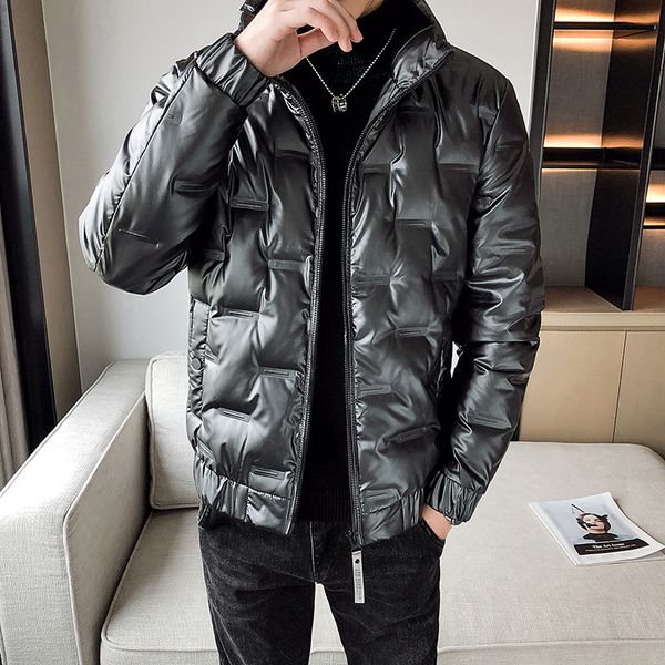 2020 white cotton youth fashion leisure british shopkeeper loose down men's short jacket, Black
2020 white cotton youth fashion leisure british shopkeeper loose down men's short jacket, Black