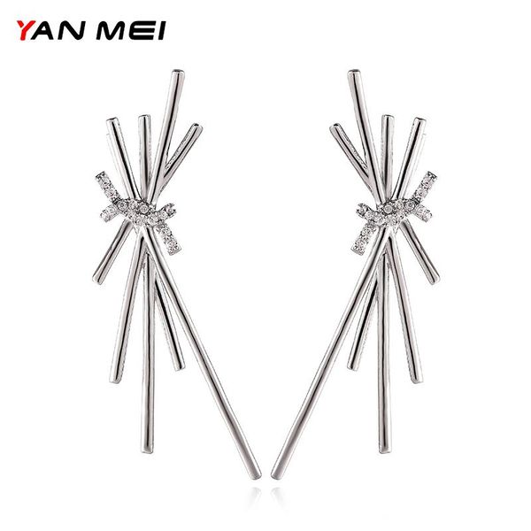 yanmei creative cubic zirconia fireworks earring special design geometric fashion women's holiday party earrings yme9345, Silver
yanmei creative cubic zirconia fireworks earring special design geometric fashion women's holiday party earrings yme9345, Silver