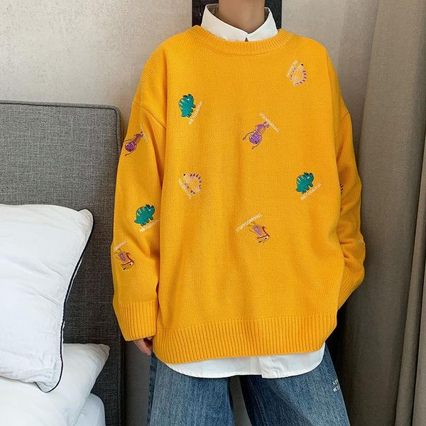 2020 autumn and winter clothing new sweater jacket male korean version loose wild student ins lazy style pullover sweater, White;black
2020 autumn and winter clothing new sweater jacket male korean version loose wild student ins lazy style pullover sweater, White;black