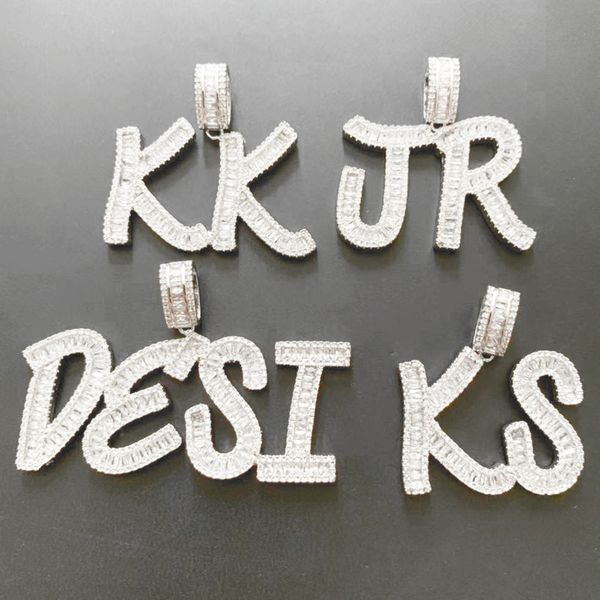 hip hop custom name zircon iced out initial letters chain pendants&necklaces for men jewelry with cuban 24 inch rope chainq0115q0115, Golden;silver
hip hop custom name zircon iced out initial letters chain pendants&necklaces for men jewelry with cuban 24 inch rope chainq0115q0115, Golden;silver