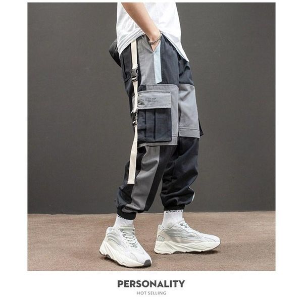 2020 men multi-pocket harem hip pants trousers streetwear sweatpants hombre male casual fashion cargo pants men jogger, Black
2020 men multi-pocket harem hip pants trousers streetwear sweatpants hombre male casual fashion cargo pants men jogger, Black