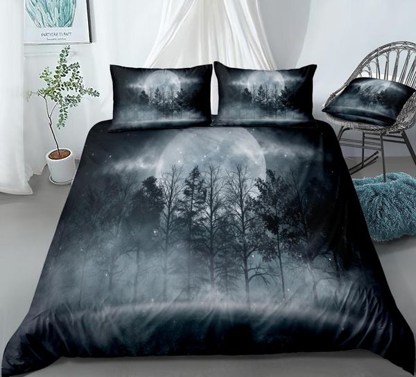 natural bedding set trees duvet cover set moon night forest bed linen starry sky bed set moon home textile microfiber bedclothes
natural bedding set trees duvet cover set moon night forest bed linen starry sky bed set moon home textile microfiber bedclothes
