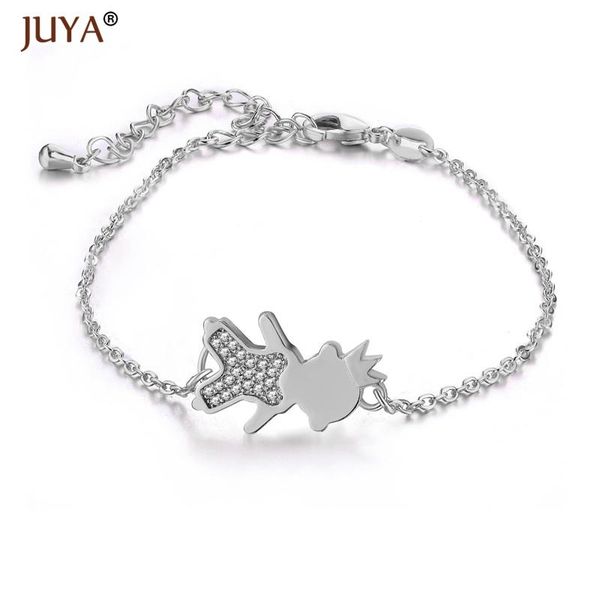 link, chain juya summer latest diy lucky crown girl boy kids mama charms zircon copper bracelet kawaii jewelry for mom women gift, Black
link, chain juya summer latest diy lucky crown girl boy kids mama charms zircon copper bracelet kawaii jewelry for mom women gift, Black