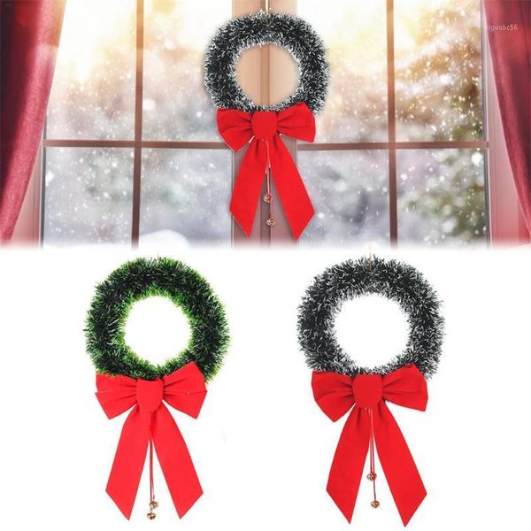 30cm christmas wreath new bow bells wreath window christmas door decoration new year autumn ghirlanda natale1
30cm christmas wreath new bow bells wreath window christmas door decoration new year autumn ghirlanda natale1