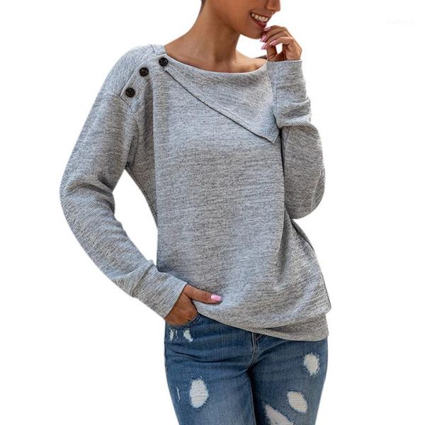 women autumn winter warm sweater casual long sleeve solid color pullovers jumper female loose fashion button irregular sweaters1, White;black
women autumn winter warm sweater casual long sleeve solid color pullovers jumper female loose fashion button irregular sweaters1, White;black