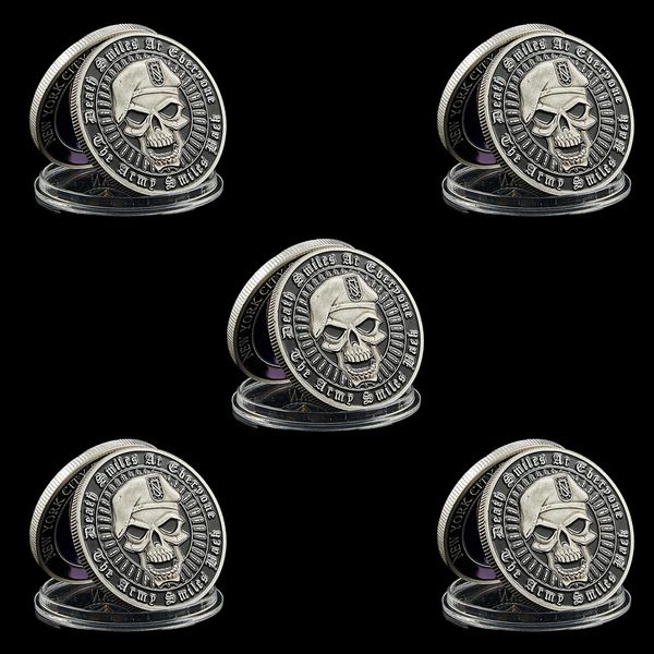 5pcs usa challenge coin craft metal skull green beret colorful department of state eagle liberty in god we trust us
5pcs usa challenge coin craft metal skull green beret colorful department of state eagle liberty in god we trust us