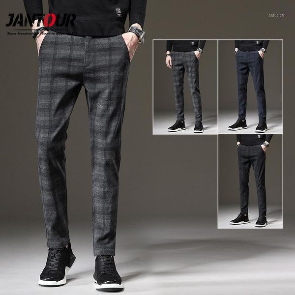 brand ropa hombre autumn winter pants men 2020 fashion plaid business casual pantalones high elasticity thicken work trousers1, Black
brand ropa hombre autumn winter pants men 2020 fashion plaid business casual pantalones high elasticity thicken work trousers1, Black