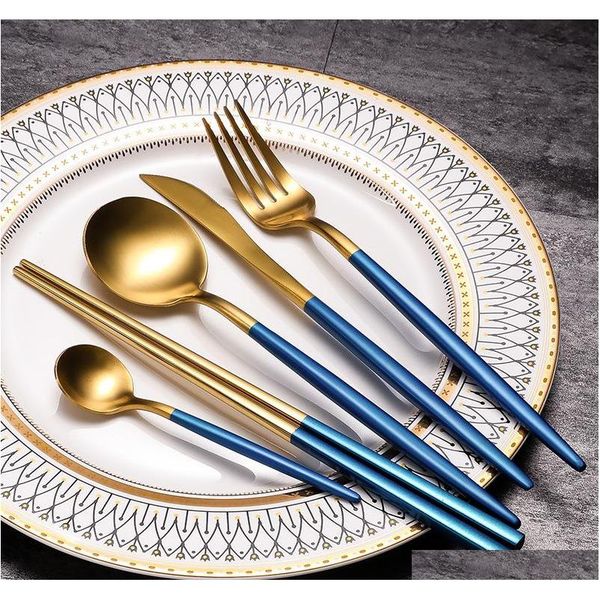 portugal cutlery knife and fork spoon 304 stainless steel western tableware white handle golden pointed tail flat sqcocm home_hot
portugal cutlery knife and fork spoon 304 stainless steel western tableware white handle golden pointed tail flat sqcocm home_hot