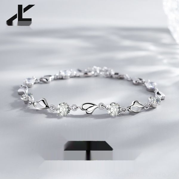 tmaxo s925 day fashion heart bracelet bracelet national gift women minority simple ins love design valentine's silver gift for girlfrie, Golden;silver
tmaxo s925 day fashion heart bracelet bracelet national gift women minority simple ins love design valentine's silver gift for girlfrie, Golden;silver