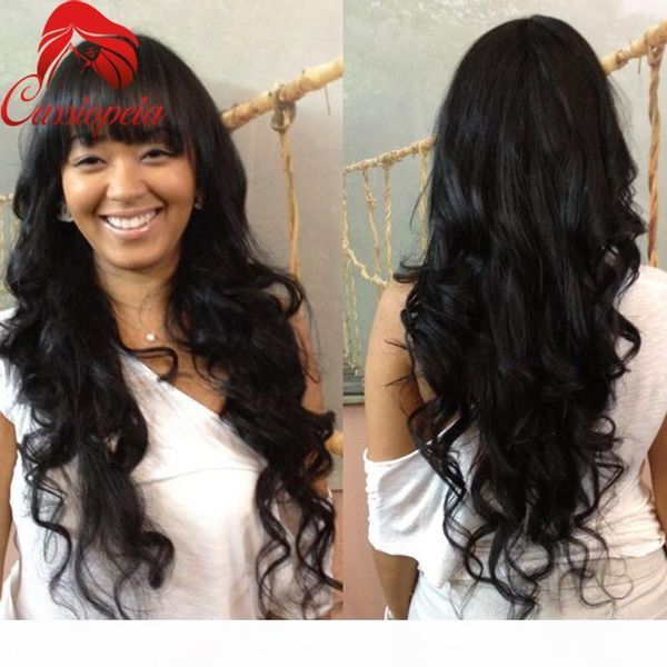 100% unprocessed virgin peruvian hair full lace wigs with bangs natural wave for black women lace front human hair wigs wavy in stock, Black;brown
100% unprocessed virgin peruvian hair full lace wigs with bangs natural wave for black women lace front human hair wigs wavy in stock, Black;brown