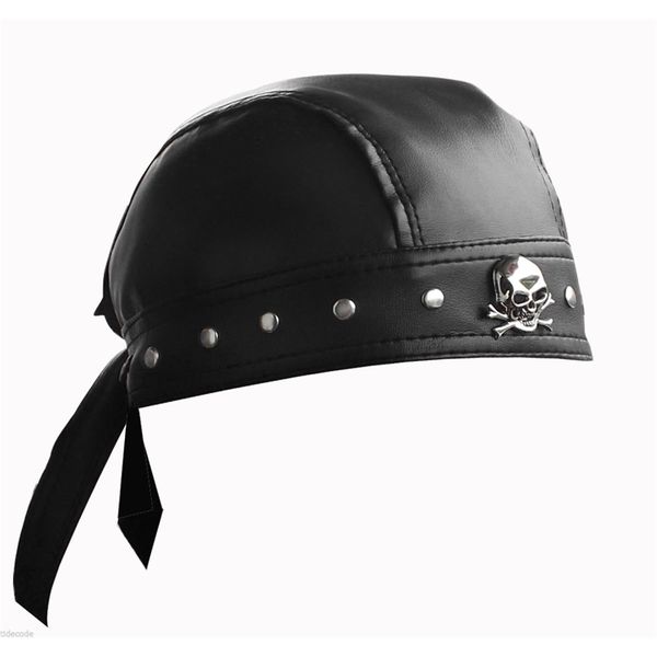 leather bandana biker doo do rag headwrap studded skull cap capsmith du rag y200714, Blue;gray
leather bandana biker doo do rag headwrap studded skull cap capsmith du rag y200714, Blue;gray