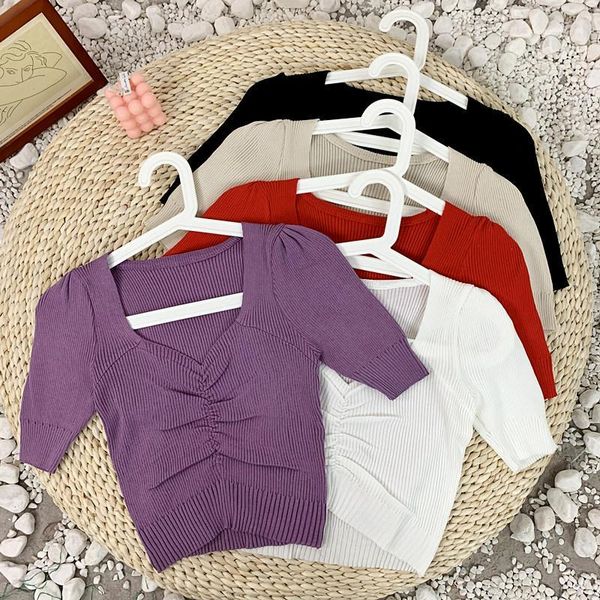 women's blouses & shirts summer han edition of tall waist short brim coat reduction age woman flavour ice silk knit a female with sleev, White
women's blouses & shirts summer han edition of tall waist short brim coat reduction age woman flavour ice silk knit a female with sleev, White