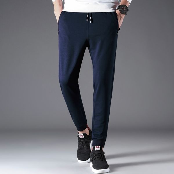 new arrival 2021 elastic thin workout sweatpants of men jogging quality cotton pants k128 q53a, Black
new arrival 2021 elastic thin workout sweatpants of men jogging quality cotton pants k128 q53a, Black