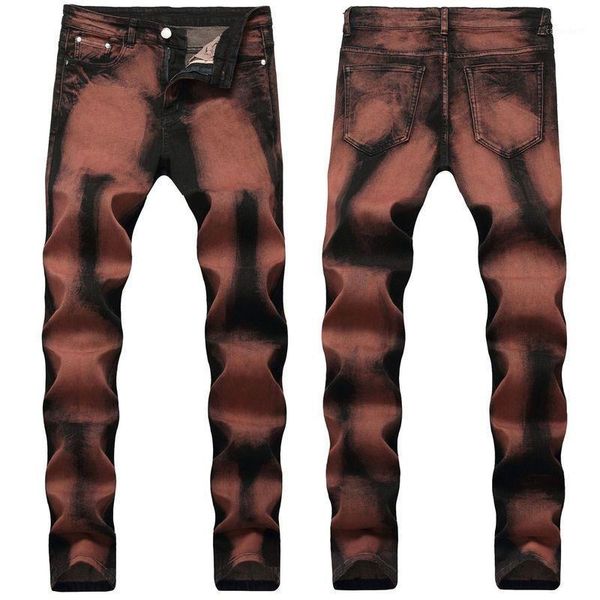 men's jeans skinny printed pencil pants large size stretch cotton denim pants1, Blue
men's jeans skinny printed pencil pants large size stretch cotton denim pants1, Blue