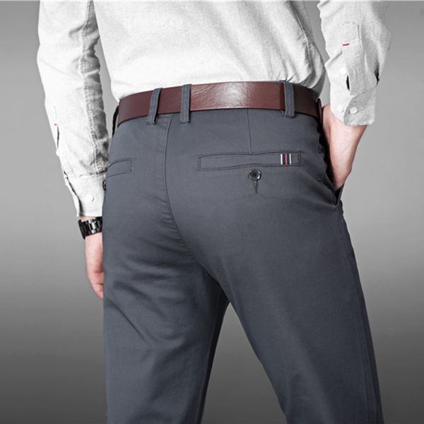 brand four season classic men's casual pants trousers men casual pants business straight size 38 40 42 44 46 201106, Black
brand four season classic men's casual pants trousers men casual pants business straight size 38 40 42 44 46 201106, Black