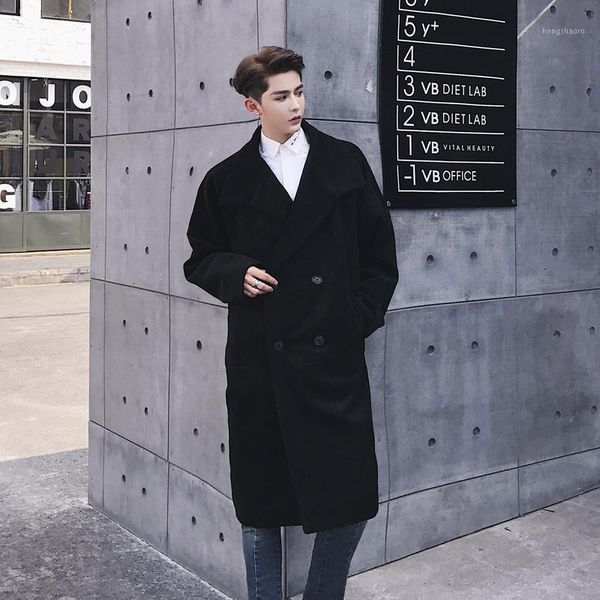 japanese literary wind woolen coat male super temperament double-breasted coat classic black size m-2xl1
japanese literary wind woolen coat male super temperament double-breasted coat classic black size m-2xl1
