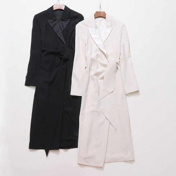 women's trench coats women fashion long sleeve lapel collar midi casual dress with lining & belted waist - 2021 ladies black/beige dres, Tan;black
women's trench coats women fashion long sleeve lapel collar midi casual dress with lining & belted waist - 2021 ladies black/beige dres, Tan;black