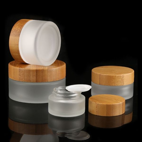 cosmetic bamboo cap frosted glass bottles round jars hand face cream bottle 15g-30g-50g jar with pp inner liners cover
cosmetic bamboo cap frosted glass bottles round jars hand face cream bottle 15g-30g-50g jar with pp inner liners cover