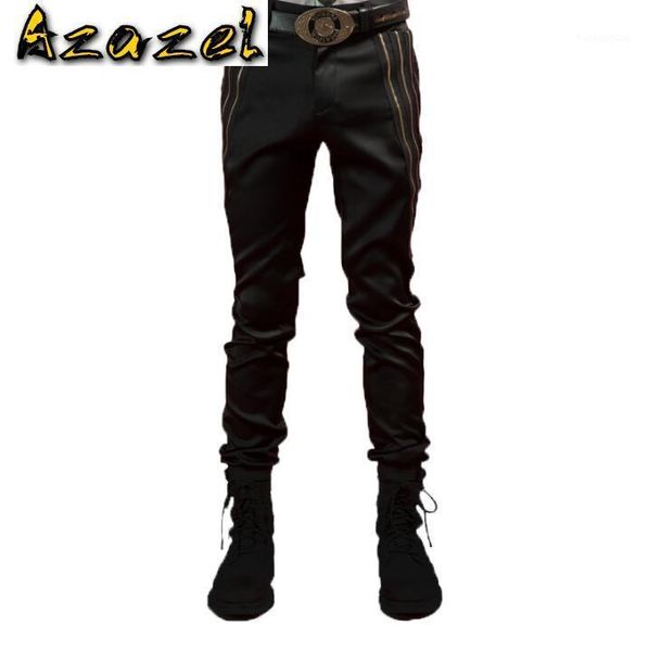 nightclub stage costume male singer performance pants fashion hair stylist harem pants personality tide men slim casual trousers1, Black
nightclub stage costume male singer performance pants fashion hair stylist harem pants personality tide men slim casual trousers1, Black