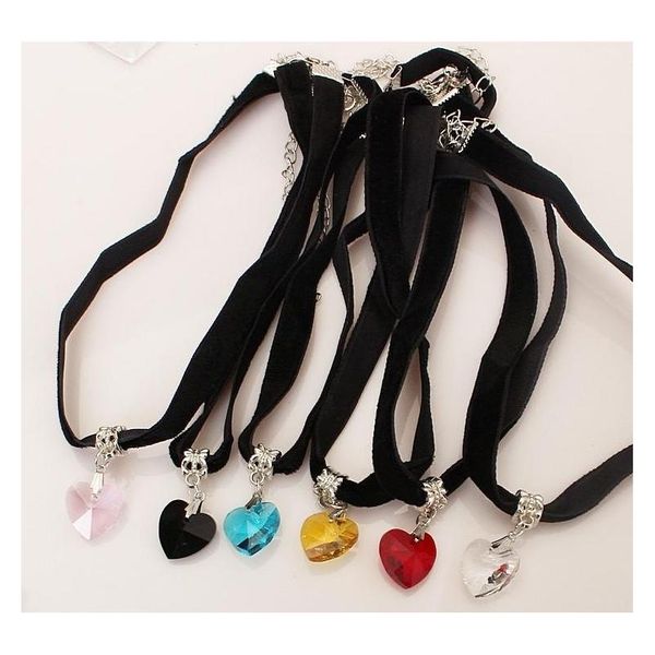 gothi velvet necklace heart shaped crystal pendant choker lace black peach heart necklace wholesale shipping ttw57 qxwso, Golden;silver
gothi velvet necklace heart shaped crystal pendant choker lace black peach heart necklace wholesale shipping ttw57 qxwso, Golden;silver