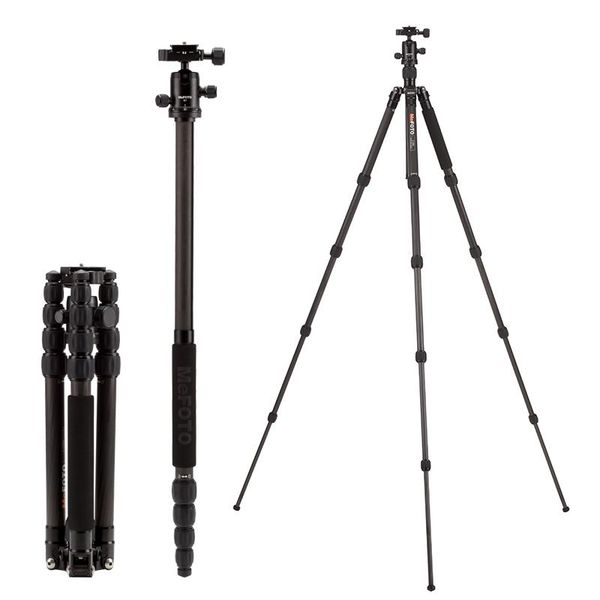 

tripods mefoto carbon fiber tripod monopod c1350q1 slr camera portable with head pography equipment lightweight