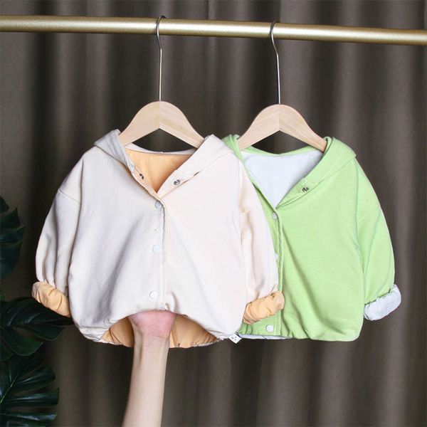 autumn girls baby korean spring and wear cardigan on both sid fashion children's hooded little girl long sve coat wlei, Black
autumn girls baby korean spring and wear cardigan on both sid fashion children's hooded little girl long sve coat wlei, Black
