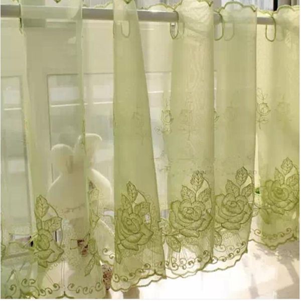 curtain & drapes pastoral style translucidus embroidery hollow rose coffee kitchen decorative small green white pink
curtain & drapes pastoral style translucidus embroidery hollow rose coffee kitchen decorative small green white pink