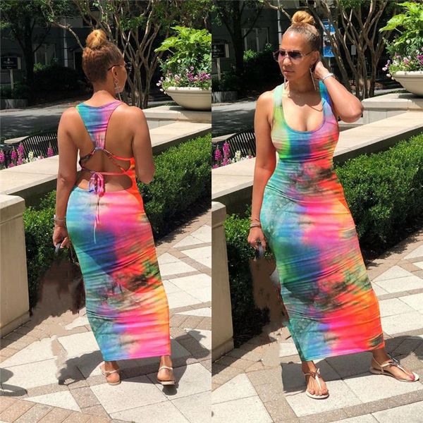 casual dresses backless dress women sleeveless tank long maxi bodycon summer soft party sundress print 2021 fashion loose1, Black;gray
casual dresses backless dress women sleeveless tank long maxi bodycon summer soft party sundress print 2021 fashion loose1, Black;gray