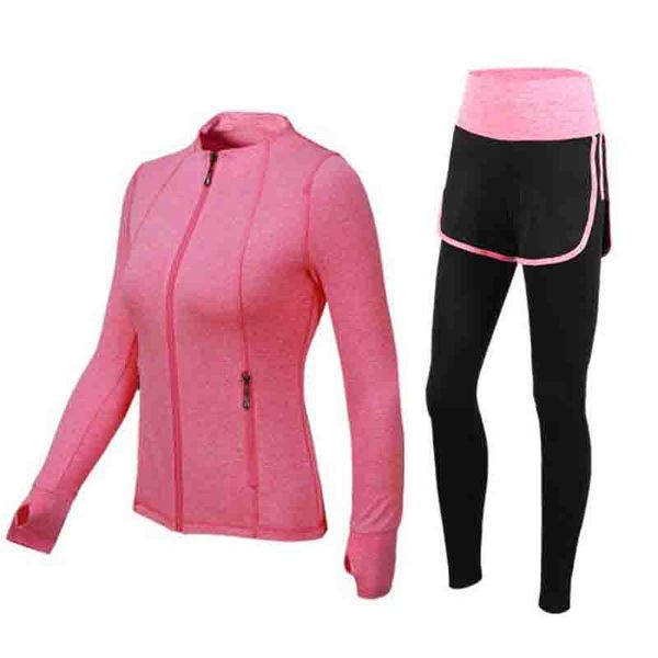 womens tracksuits fashion new two piece yoga set slim active suits women sports and leisure suit 3 colors size s-2xl, Gray
womens tracksuits fashion new two piece yoga set slim active suits women sports and leisure suit 3 colors size s-2xl, Gray