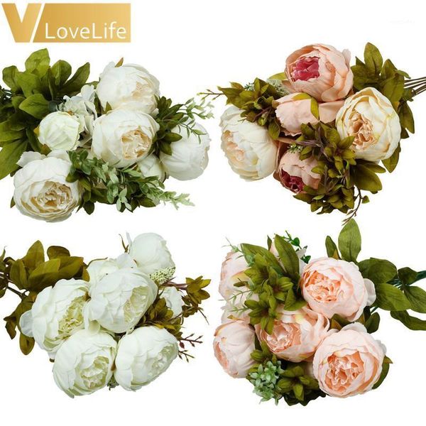decorative flowers & wreaths 13 heads artificial 1 peony bouquet fall silk flower autumn decorations fake wedding for home decoration1
decorative flowers & wreaths 13 heads artificial 1 peony bouquet fall silk flower autumn decorations fake wedding for home decoration1