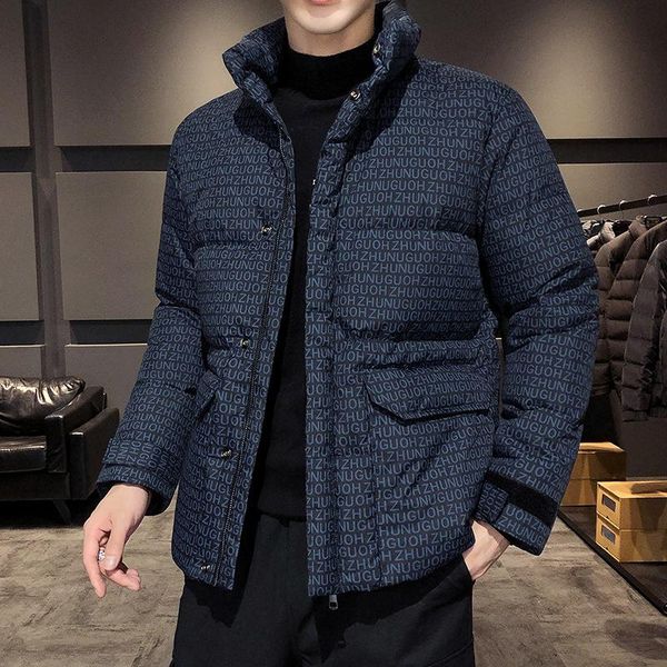 men's down & parkas jacket for men in 2021, the light winter coat more logo handsome short clothes, Black
men's down & parkas jacket for men in 2021, the light winter coat more logo handsome short clothes, Black
