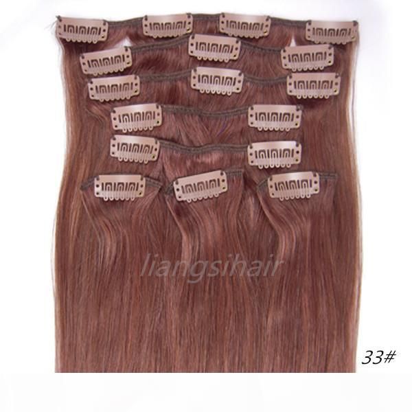 18 «-26» 80г 100г 120г 8шт 33 # medium auburn клип в волос straight бразильский индийский перуанский малазийский девы remy человеческих воло, Black;brown
18 «-26» 80г 100г 120г 8шт 33 # medium auburn клип в волос straight бразильский индийский перуанский малазийский девы remy человеческих воло, Black;brown