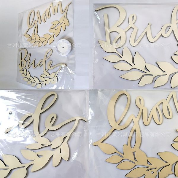 bride and groom chair signs pendant woodiness wedding back pedants creative widgets fashion selling with superior quality 32am j1
bride and groom chair signs pendant woodiness wedding back pedants creative widgets fashion selling with superior quality 32am j1