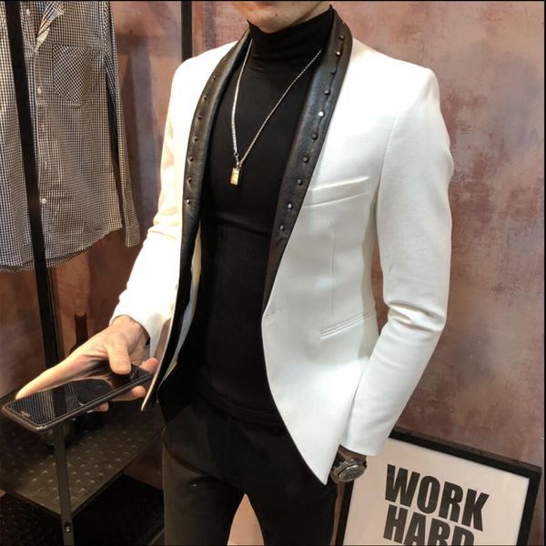 2020 jackets rebound men's fashion suits dressed as thin host version the little club suit barber black jacket spring and fall rjt6, Black;brown
2020 jackets rebound men's fashion suits dressed as thin host version the little club suit barber black jacket spring and fall rjt6, Black;brown