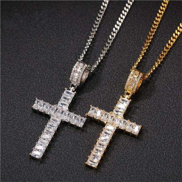 new sparkling hip hop luxury jewelry 18k white gold fill full t princess cut white 5a zircon women men popular necklace chain, Silver
new sparkling hip hop luxury jewelry 18k white gold fill full t princess cut white 5a zircon women men popular necklace chain, Silver