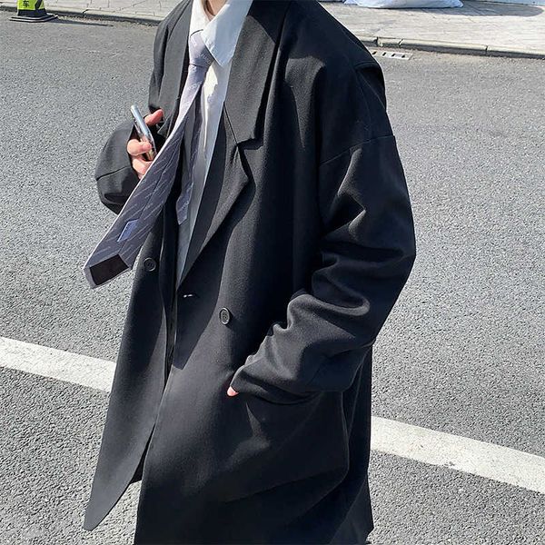 2020 autumn and winter new loose holiday two medium length suit type windbreaker men's youth trend leisure coat, Tan;black
2020 autumn and winter new loose holiday two medium length suit type windbreaker men's youth trend leisure coat, Tan;black