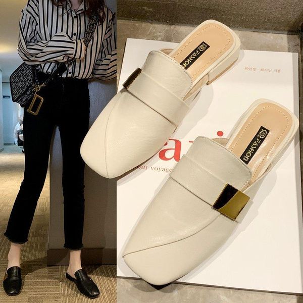 women slippers square toe slip on slides ladies shallow mouth casual mules flat heel wedges sandals shoes, Black
women slippers square toe slip on slides ladies shallow mouth casual mules flat heel wedges sandals shoes, Black